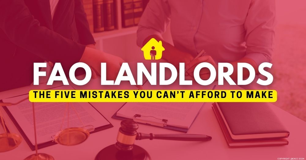 Five Common Mistakes Landlords make