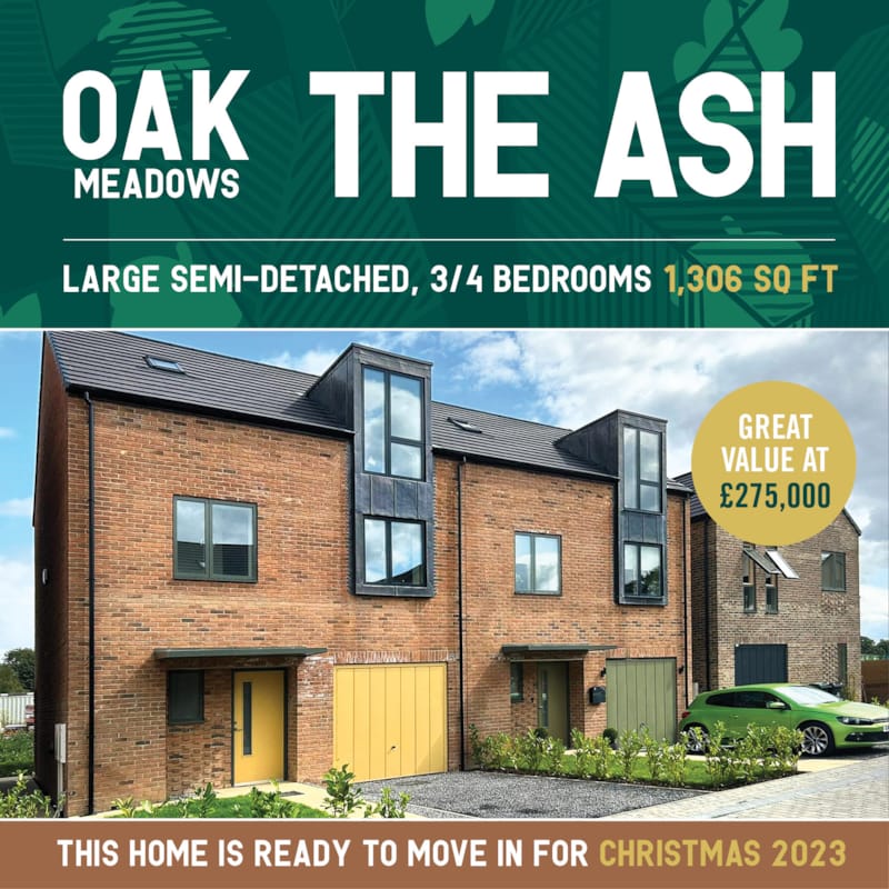 Move into your Oak Meadows home this Christmas!